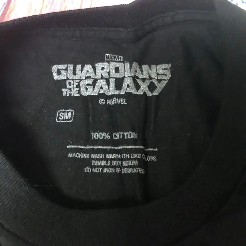 Marvel Guardians of the Galaxy Graphic T-Shirt Womens Small Black NYCC Exclusive - Picture 3 of 6
